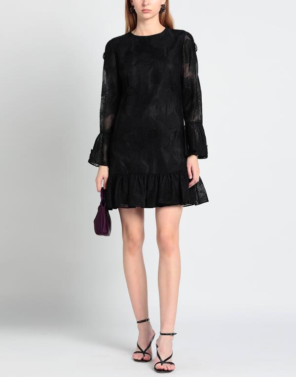 【送料無料】 ヴァレンティノ レディース ワンピース トップス Elegant dress Black