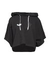 【送料無料】 シアラフェラーニ レディース パーカー・スウェット アウター Hooded sweatshirt Black