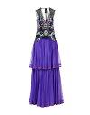 【送料無料】 アルベルタ フェレッティ レディース ワンピース トップス Long dress Purple