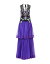 ̵ ٥륿 եåƥ ǥ ԡ ȥåץ Long dress Purple