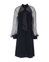 【送料無料】 ランバン レディース ワンピース トップス Midi dress Black