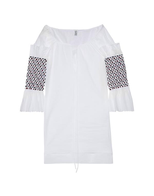 ̵ ꡼ ǥ  ȥåץ Blouse White