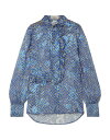 【送料無料】 プリーン ソーントン ブルガッジ レディース シャツ トップス Patterned shirts & blouses Blue