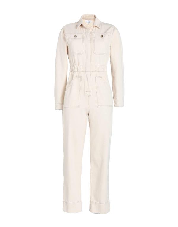 【送料無料】 トップショップ レディース ジャンプスーツ トップス Jumpsuit/one piece Ivory