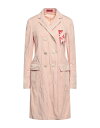 【送料無料】 ザ ジジ レディース コート アウター Double breasted pea coat Pink