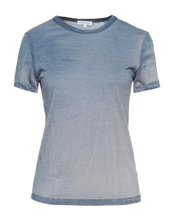 【送料無料】 コットンシチズン レディース Tシャツ トップス T-shirt Slate blue