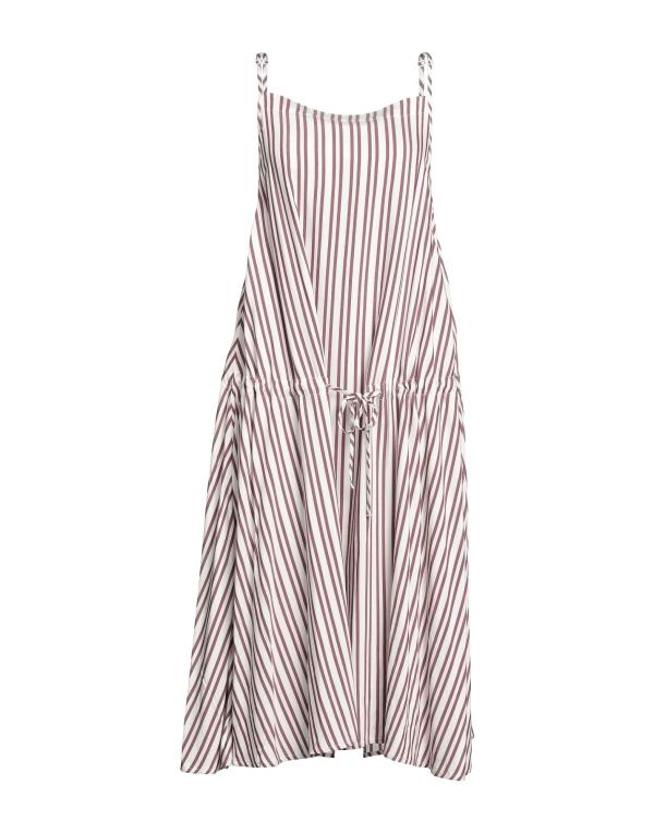 【送料無料】 ブラウアー レディース ワンピース トップス Midi dress Dark brown