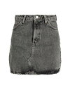 【送料無料】 トップショップ レディース スカート ボトムス Denim skirt Grey