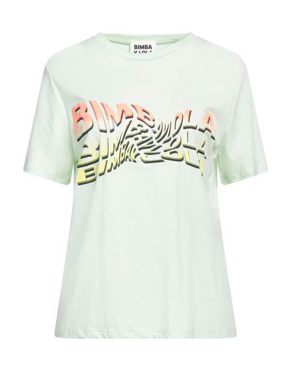 【送料無料】 ビンバイローラ レディース Tシャツ トップス T-shirt Light greenのサムネイル