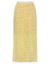 【送料無料】 セミクチュール レディース スカート ボトムス Maxi Skirts Yellow