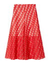 yz ANX fB[X XJ[g {gX Midi skirt Red