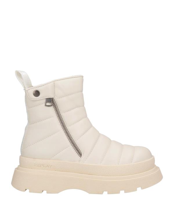 【送料無料】 リプレイ レディース ブーツ レインブーツ シューズ Ankle boot Off white