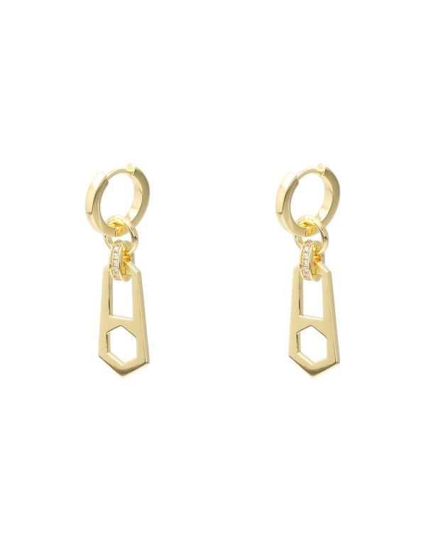 yz uG[WFC fB[X sAXECO ANZT[ Earrings Gold