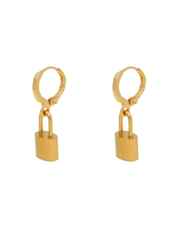 yz ^IC fB[X sAXECO ANZT[ Earrings Gold