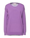 【送料無料】 ドルモア レディース ニット・セーター アウター Sweater Purple