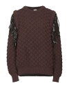 【送料無料】 トッズ レディース ニット・セーター アウター Sweater Dark brown