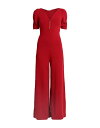 【送料無料】 ステラマッカートニー レディース ジャンプスーツ トップス Jumpsuit/one piece Red