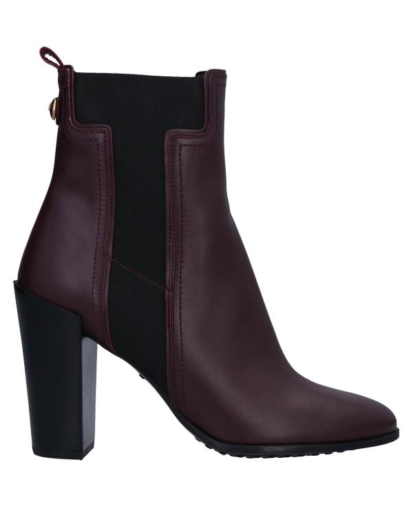 トッズ ブーツ レディース 【送料無料】 トッズ レディース ブーツ・レインブーツ シューズ Ankle boot Deep purple