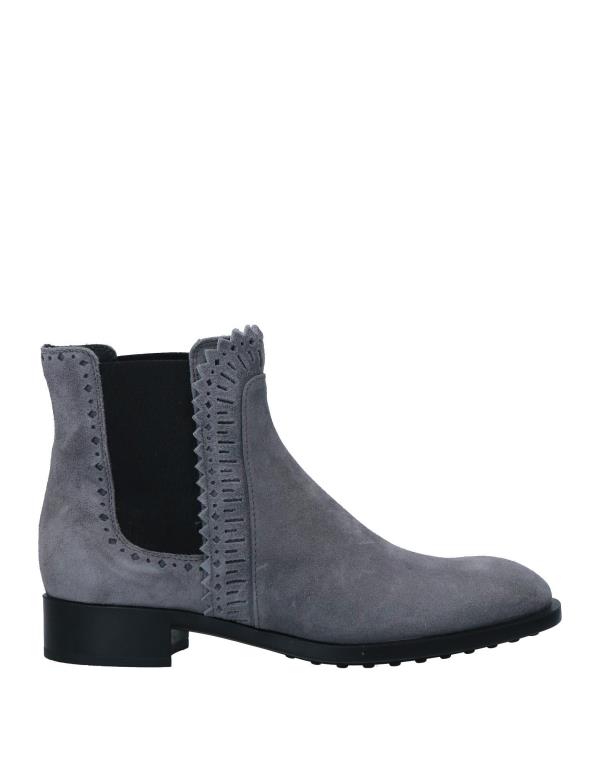 トッズ ブーツ レディース 【送料無料】 トッズ レディース ブーツ・レインブーツ シューズ Ankle boot Grey