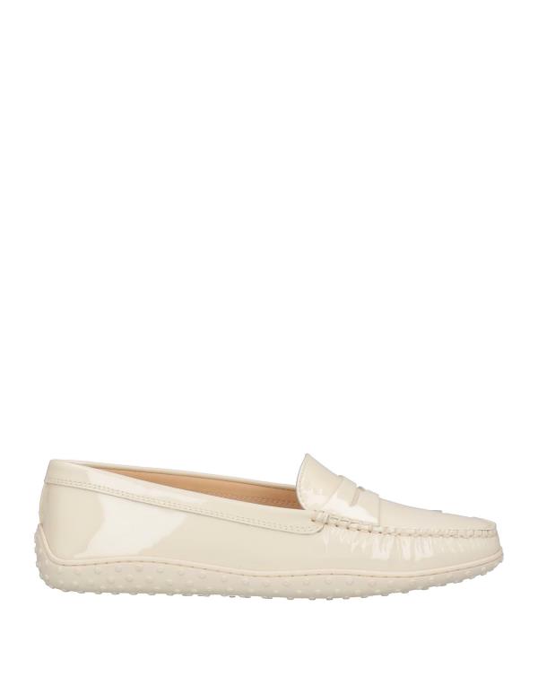 【送料無料】 トッズ レディース スリッポン・ローファー シューズ Loafers White