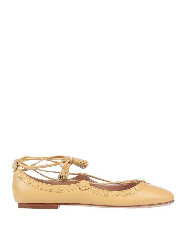 【送料無料】 トッズ レディース ベルト アクセサリー Ballet flats Light yellow