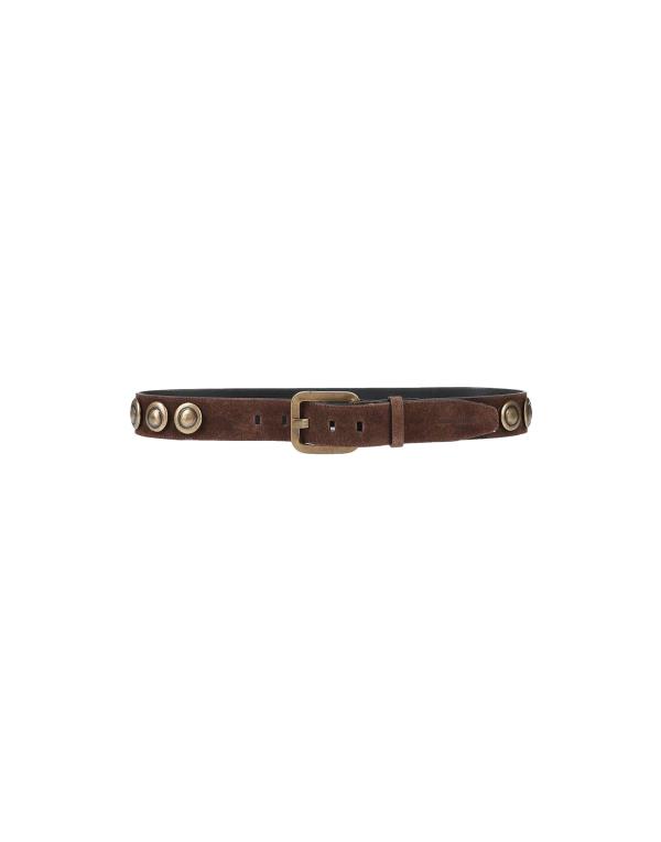 ディースクエアード 【送料無料】 ディースクエアード レディース ベルト アクセサリー Regular belt Dark brown