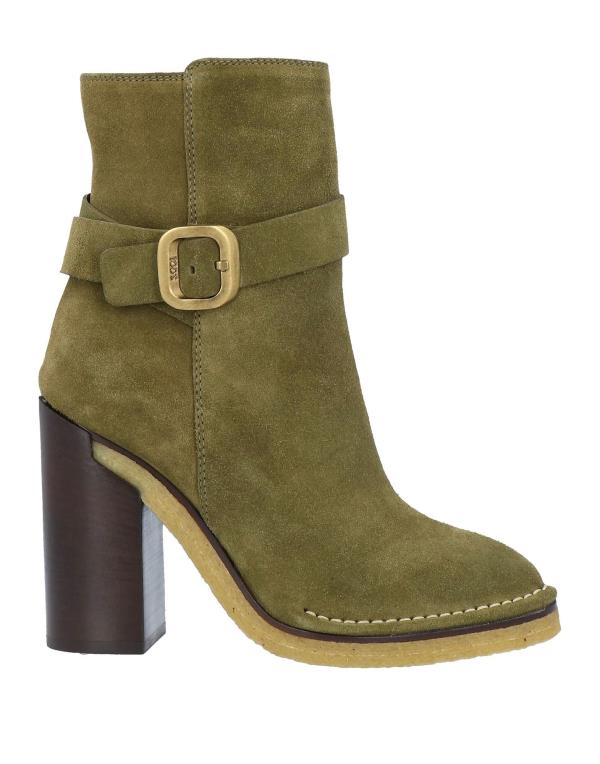 トッズ ブーツ レディース 【送料無料】 トッズ レディース ブーツ・レインブーツ シューズ Ankle boot Military green