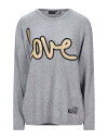 【送料無料】 ラブ モスキーノ レディース ニット・セーター アウター Sweater Grey