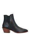 【送料無料】 トッズ レディース ブーツ・レインブーツ シューズ Ankle boot Black