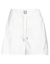 【送料無料】 アレキサンダー・マックイーン レディース ハーフパンツ・ショーツ ボトムス Shorts & Bermuda White