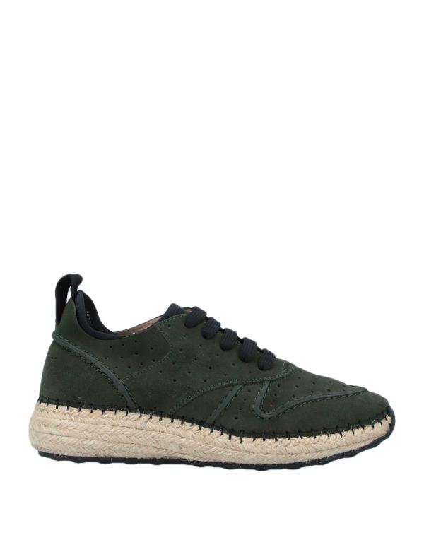 【送料無料】 トッズ レディース スリッポン・ローファー シューズ Espadrilles Dark green