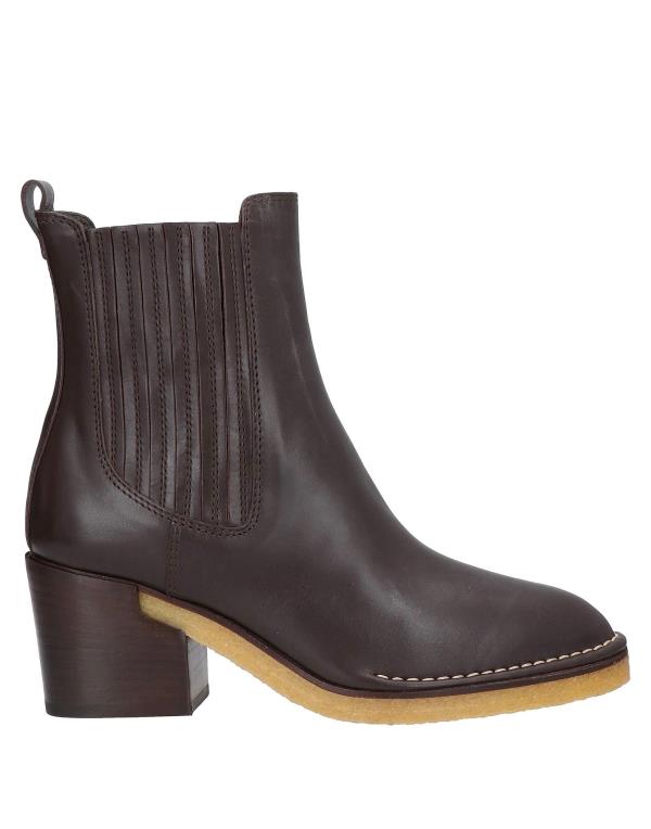 トッズ ブーツ レディース 【送料無料】 トッズ レディース ブーツ・レインブーツ シューズ Ankle boot Dark brown