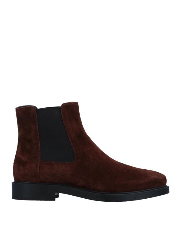 【送料無料】 トッズ レディース ブーツ・レインブーツ シューズ Ankle boot Brown