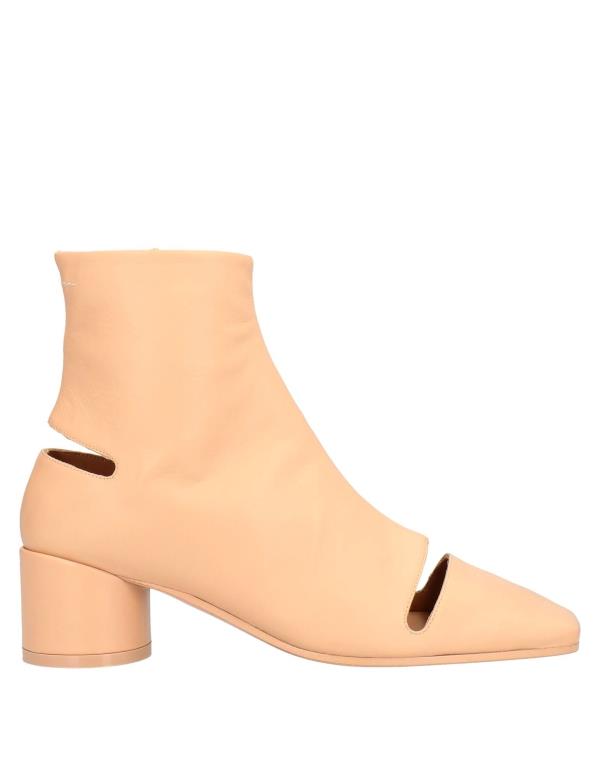 【送料無料】 マルタンマルジェラ レディース ブーツ・レインブーツ シューズ Ankle boot Beige