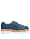 【送料無料】 ホーガン レディース スリッポン・ローファー シューズ Laced shoes Midnight blue