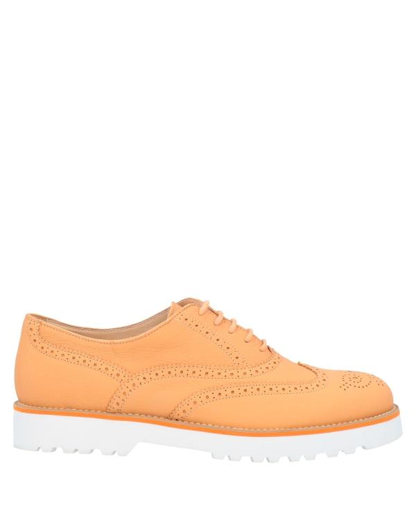 【送料無料】 ホーガン レディース スリッポン・ローファー シューズ Laced shoes Apricot