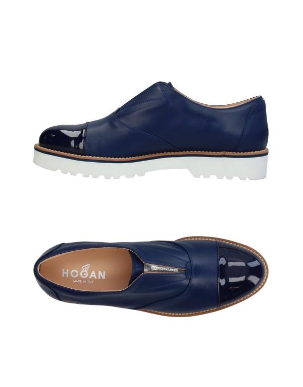 【送料無料】 ホーガン レディース スリッポン・ローファー シューズ Loafers Midnight blue