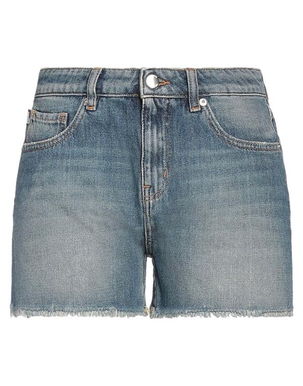 【送料無料】 ラブ モスキーノ レディース ハーフパンツ・ショーツ ボトムス Denim shorts Blue