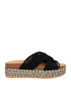 【送料無料】 エムティエヌジー レディース スリッポン・ローファー シューズ Espadrilles Black