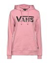 【送料無料】 バンズ レディース パーカー スウェット アウター Hooded sweatshirt Pastel pink