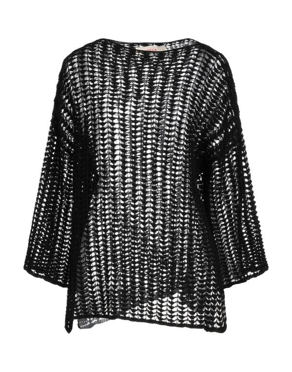 【送料無料】 ユッカ レディース ニット・セーター アウター Sweater Blackのサムネイル