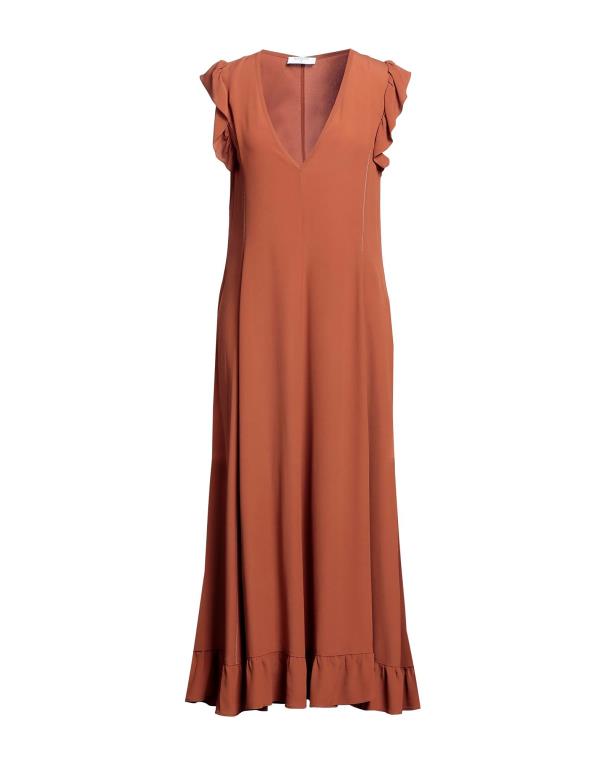 【送料無料】 ビートライス レディース ワンピース トップス Long dress Brown