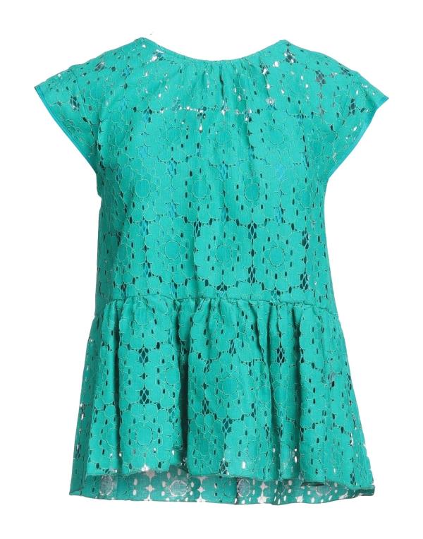 【送料無料】 ビートライス レディース シャツ ブラウス トップス Blouse Emerald green