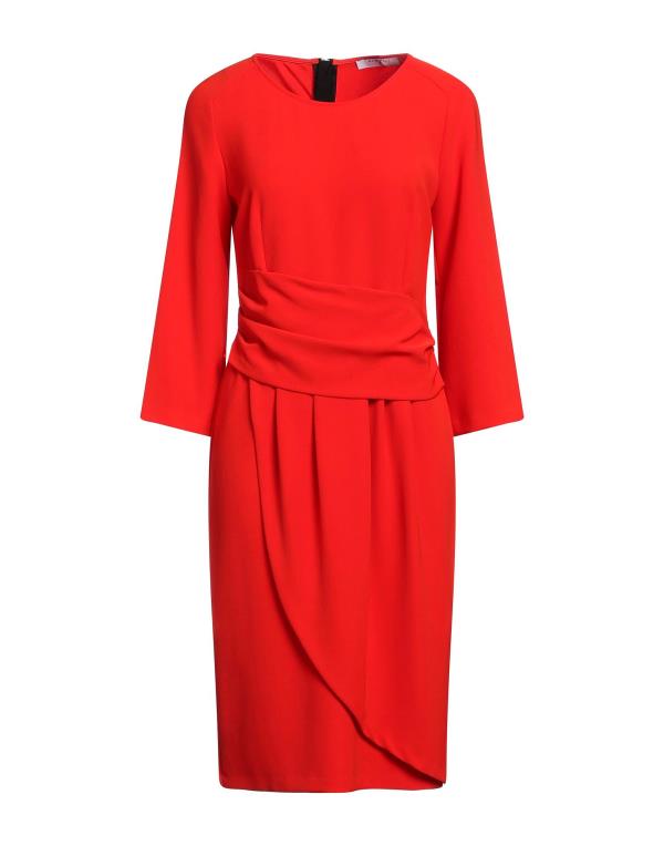 【送料無料】 ビートライス レディース ワンピース トップス Midi dress Red