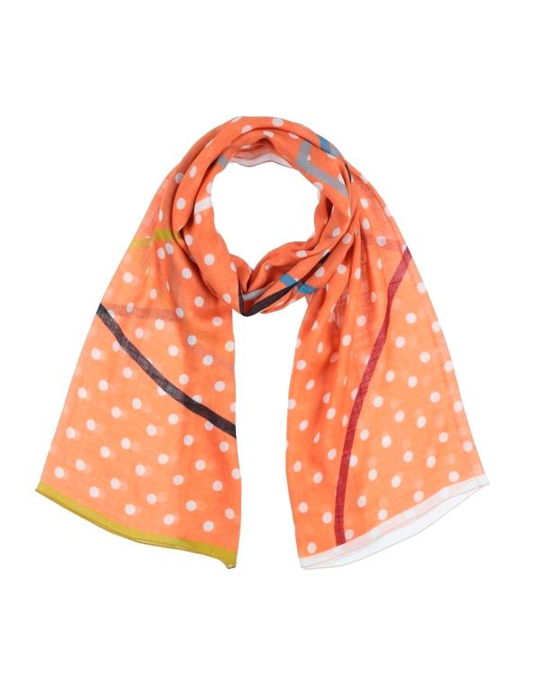  フィオリオ レディース マフラー・ストール・スカーフ アクセサリー Scarves and foulards Orange