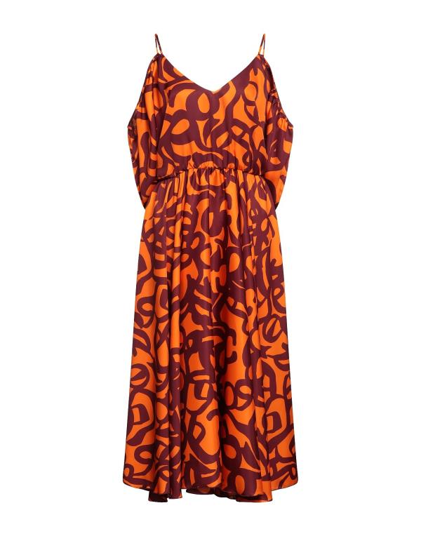 【送料無料】 ビートライス レディース ワンピース トップス Long dress Orange