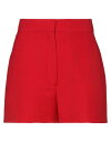 【送料無料】 ヴァレンティノ レディース ハーフパンツ・ショーツ ボトムス Shorts & Bermuda Red