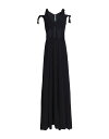 【送料無料】 ロゼッタ・ゲッティ レディース ワンピース トップス Long dress Black