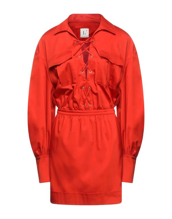 【送料無料】 ロートレショーズ レディース ワンピース トップス Short dress Red
