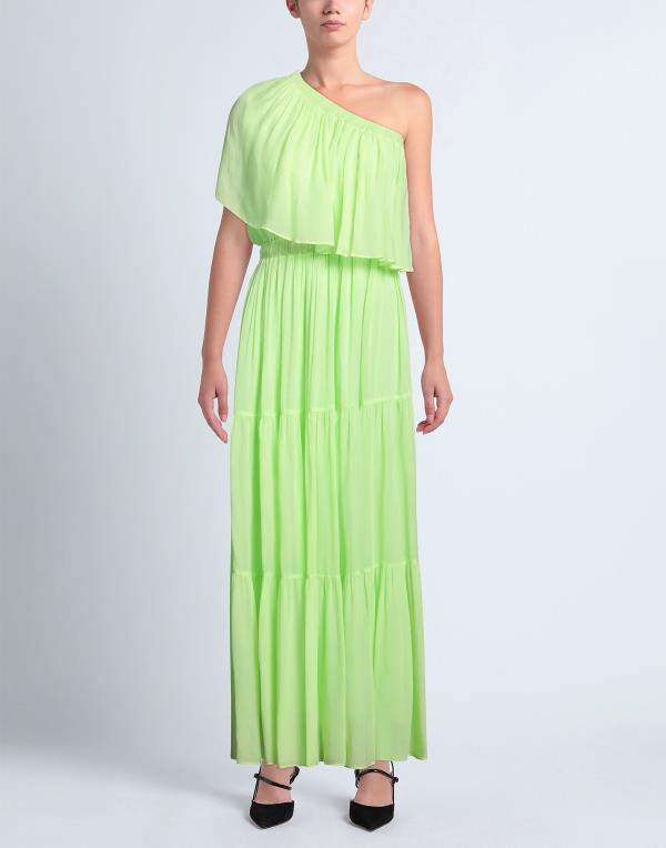 【送料無料】 エマアンドガイア レディース ワンピース トップス Long dress Acid green